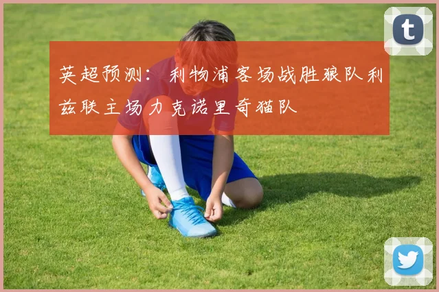 英超预测：利物浦客场战胜狼队利兹联主场力克诺里奇猫队